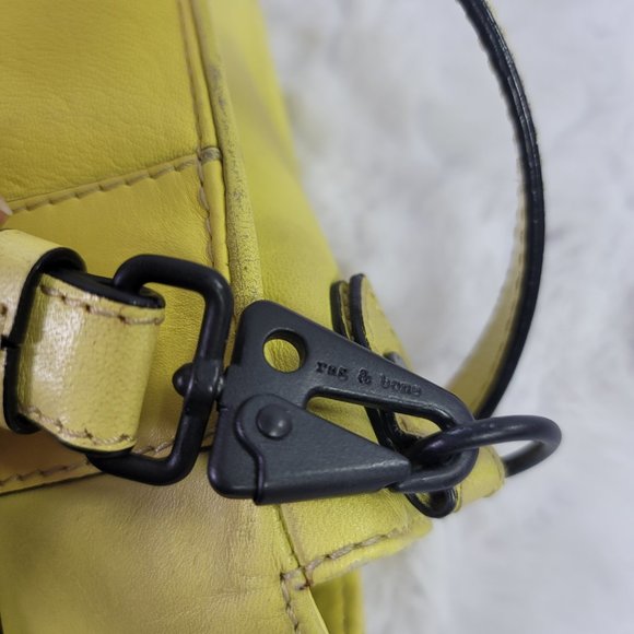 RAG & BONE Pilot Clutch Crossbody in Canary Yellow - Picture 10 of 17